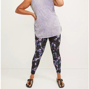 LIVI Active Wicking 7/8 Legging - Floral Print